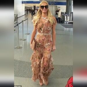 Alice + Olivia Floral Maxi Dress